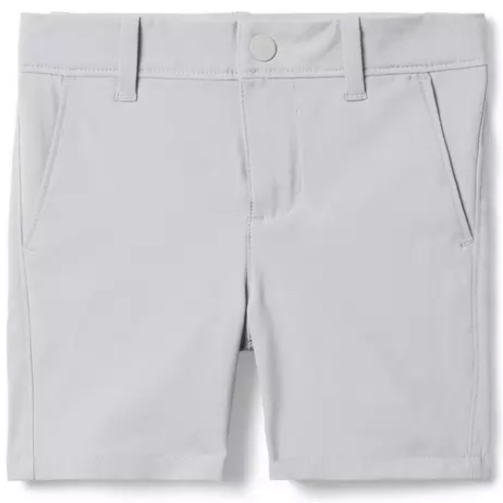 Janie and Jack Boys Size 14 Gray Quick Dry Shorts NEW WITH TAGS